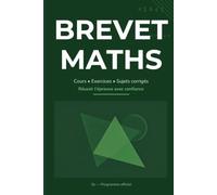 Brevet Maths - Cahier de révision: Session 2026 - Nouveau format avec Automatismes, fiches mémo par domaine, exercices corrigés et sujet d'entraînement complet