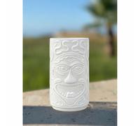 Brevetti WAF Bicchiere Tiki George 44 Cl Plastica San Bianco 1 Pz