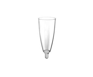 Brevetti WAF Flute Glass 10 Cl Plastica Trasparente 20 Pz