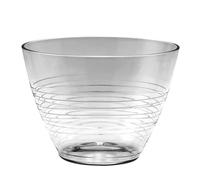 Brevetti WAF Glory Oval Bucket Secchiello 4,5 Lt Acrilico Smma Trasparente