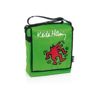 Brevi 027KH Keith Haring 262 Borsa Fasciatoio, Green