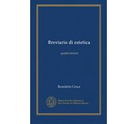 Breviario di estetica.