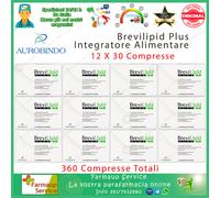 Brevilipid Plus Integratore Alimentare 12 x 30 Compresse Rivestite Colesterolo