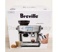 Breville Barista Express Impress BES876BSS Macinacaffè Bianco per Macchina da...
