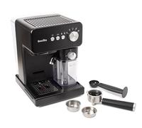 Breville Prima Latte One-Touch Macchina per caffè espresso | Montalatte automatico | Macchina per cappuccino, latte e altro | Pompa italiana da 15 bar | Nero | VCF183X
