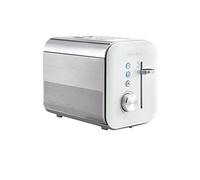 Breville Tostapane Verticale a 2 Fessure, 800 W, Funzione Riscaldamento, Funzione Scongelamento, 9 Posizioni Calore, Funzione Espulsione Fetta, Griglia per Riscaldamento, Bianco