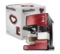 Breville VCF045X - Macchina da caffè rosso/metallico