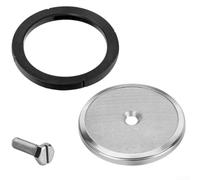 Brew Head - Schermo per macchine antigoccia americane, filtro a rete in acciaio inossidabile resistente alla ruggine, migliora la distribuzione del sapore, diametro 7,2 cm