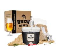 Brew Monkey® Kit Per Fare La Birra Bionda | Kit Base 5 L | 6,4% VOL. | Produzione Di Birra A Casa | Idee Regalo Uomo | Regali Uomo Originali