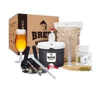 Brew Monkey® Kit Per Fare La Birra Bionda | Kit Completo 5 Litri | 6,4% VOL. | Kit Per La Produzione Di Birra A Casa | Idee Regalo Uomo | Kit Birra | Regali Uomo Originali | Regalo Uomo Natale