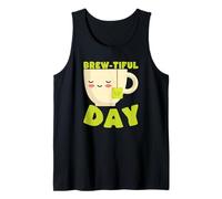 Brew-Tiful Day Tea Kawaii Carino Divertente Canotta