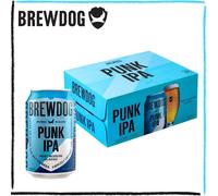 BrewDog Punk Ipa Birra Artigianale - Gusto Agrumato e Tropicale 12X330ml