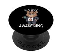 Brewed Awakening PopSockets PopGrip Adesivo