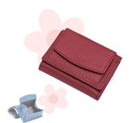 BreWel Houtangduty Mini Wallet for Woman Houtndguter, Houtndguter 2025 New Leather Rfid Blocking Card Holder Organizer Pocket Mini Wallet (Wine,One Size)