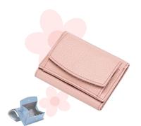 BreWel Houtangduty Mini Wallet for Woman Houtndguter, Houtndguter 2025 New Leather Rfid Blocking Card Holder Organizer Pocket Mini Wallet (Pink,One Size)