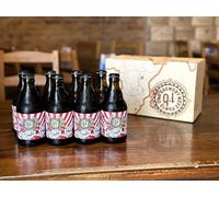 BREWERY NOVE PUNTO UNO BLACK RUSSIAN- Confezione Regalo Birra - 8 Birre baltic porter da 33 cl - Artigianale Italiana - Idea Regalo Degustazione - Alc 6.0% Vol (330 ml, Black russian 6.0%)