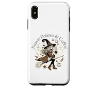 Brewin Potions and Coffee Cottagecore aesthetic Coffee Witch Custodia per iPhone XS Max