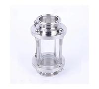 Brewing Diopter 2" Tri Clamp x 45mm 1-3/4" Pipe OD SUS 304 Stainless Steel Flow Sight Glass Homebrew Beer