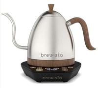 Brewista Artisan Stainless Steel | Bollitore elettrico | beccuccio a collo di cigno | controllo della temperatura | Slow Coffee Barista | 1,0 l