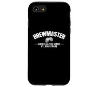 Brewmaster Trink così tanto che vuoi, faccio più Brew Beer Custodia per iPhone SE (2020) / 7/8