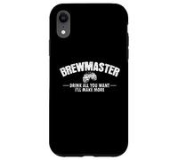 Brewmaster Trink così tanto che vuoi, faccio più Brew Beer Custodia per iPhone XR