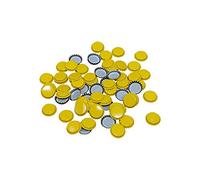 BREWZILLA tappo a corona giallo 26 mm - 1000 pezzi