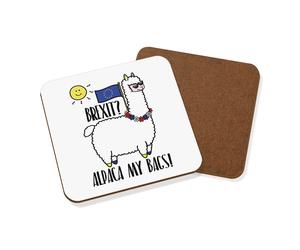 Brexit Alpaca My Sacchetti Sottobicchiere Divertente Politico Scherzo Bretagna