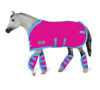 Breyer 1:9 Tradizionale Modello Cavallo Accessorio: Coperta Stivali, Hot Rosa