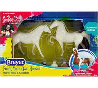 Breyer Dipingi I Tuoi Cavalli Set Fai Da Te | Quarter Horse E Saddlebred