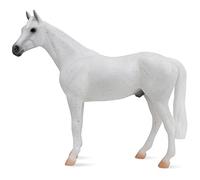 Breyer Horses Freedom Series Fleabitten grigio purosangue | Giocattolo per cavalli | 24,8 x 17,8 cm | Scala 1:12 | Modello #1054