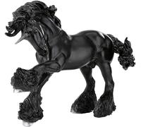 Breyer Tradizionale Modello Di Cavallo In Scala 1:9 | Stallone Unicorno Obsidian