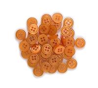 Breyhda 100 Bottoni in Resina a 4 Fori da 10-15 mm per progetti di Cucito, Scrapbooking e Abbigliamento Fai da Te,12,5 mm