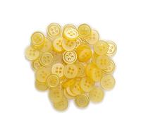Breyhda 100 Bottoni in Resina a 4 Fori da 10-15 mm per progetti di Cucito, Scrapbooking e Abbigliamento Fai da Te,11,5 mm