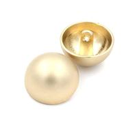 Breyhda 20 Bottoni con Gambo Rotondo da 15 mm-25 mm per Camicie da Cappotto,15 mm