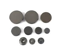 Breyhda 20 Set di Bottoni Automatici in Metallo da 10-25 mm - Bottoni Automatici per Cucire Cappotti e Indumenti,18 mm