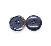 Breyhda 30 Bottoni in Resina da 15 mm-22 mm per Cucire Maglioni e Pantaloni,Blu,18 mm