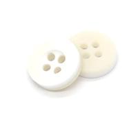 Breyhda 30 Bottoni Rotondi in Resina da 9 mm 10 mm 11 mm 13 mm per Abiti da Camicia, Cardigan, Cucito,10 mm
