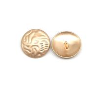 Breyhda 6 Bottoni Decorativi Irregolari Dorati per Giacche a Vento, soprabiti e Accessori per Cucito Fai da Te,Come Mostrato