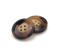 Breyhda Bottoni da Cucito a 4 Fori in Resina da 20 Pezzi - Bottoni Decorativi Fai-da-Te per Abbigliamento, Vestiti, Camicie - Accessori Artigianali Fatti a Mano,21 mm