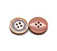 Breyhda Bottoni in Resina Colorata a 4 Fori per Cucire Maglione da Uomo, Cappotto,18 mm 20 Pezzi