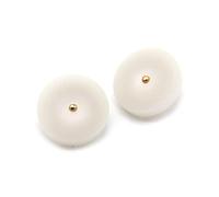 Breyhda Bottoni in Resina con Gambo in Metallo da 15 mm-30 mm per Cucire Cappotti da Donna,30 mm 6 Pezzi