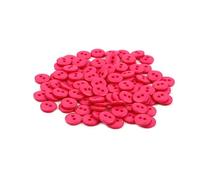 Breyhda Bottoni in Resina Rotondi a 2 Fori da 100 Pezzi da 10 mm per Decorazioni di Scrapbooking e Cucito,10 mm