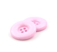 Breyhda Bottoni in Resina Rotondi a 4 Fori Assortiti da 15 mm-38 mm per Cucito, Scrapbooking e Artigianato Fai-da-Te,15 mm 54 Pezzi