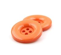 Breyhda Bottoni Rotondi in Resina da 15-38 mm con 4 Fori per lavori di Cucito e Artigianato,34 mm 10 Pezzi