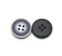 Breyhda Bottoni Rotondi Piatti in Resina da 15 mm 20 mm per Cucire Maglioni,Verde,20mm 15pz