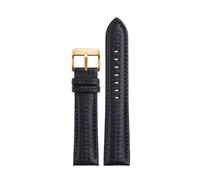 Breyhda Cinturino in pelle con fibra di carbonio - Cinturino di ricambio moderno da 18 mm a 24 mm con kit di installazione,20mm