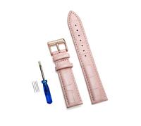 Breyhda Cinturino per orologio in pelle con fibbia in acciaio - Kit di sostituzione completo da 12 mm a 24 mm con strumento di sostituzione,20mm
