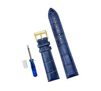 Breyhda Cinturino per orologio in pelle con fibbia in acciaio - Kit di sostituzione completo da 12 mm a 24 mm con strumento di sostituzione,20mm