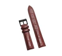 Breyhda Kit cinturino in pelle per orologio - Cinturino di ricambio da 12 mm a 24 mm con fibbia ad ardiglione/Strumento di sostituzione,20mm