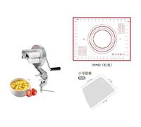 BRGD Macchina per Pasta Manuale, Macchina per Fare Pasta in Alluminio con Raschietto in Plastica e Tappetino Impastatore per Cavatelli, Orecchiette, Gnocchi e Gnocchetti Sardi